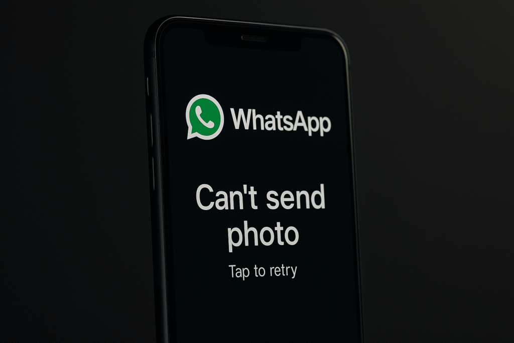 WhatsApp Photo Sending Failed? 10+ Fixes That Actually Work (2025 Edition)
