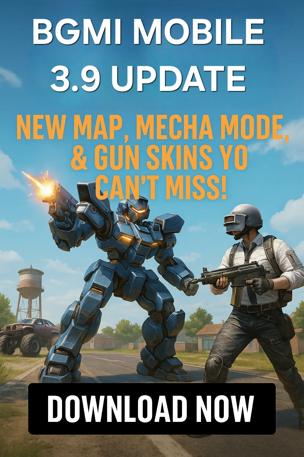 BGMI 3.9 Update Is Live – Mecha Mode, Skins & More! Download Now